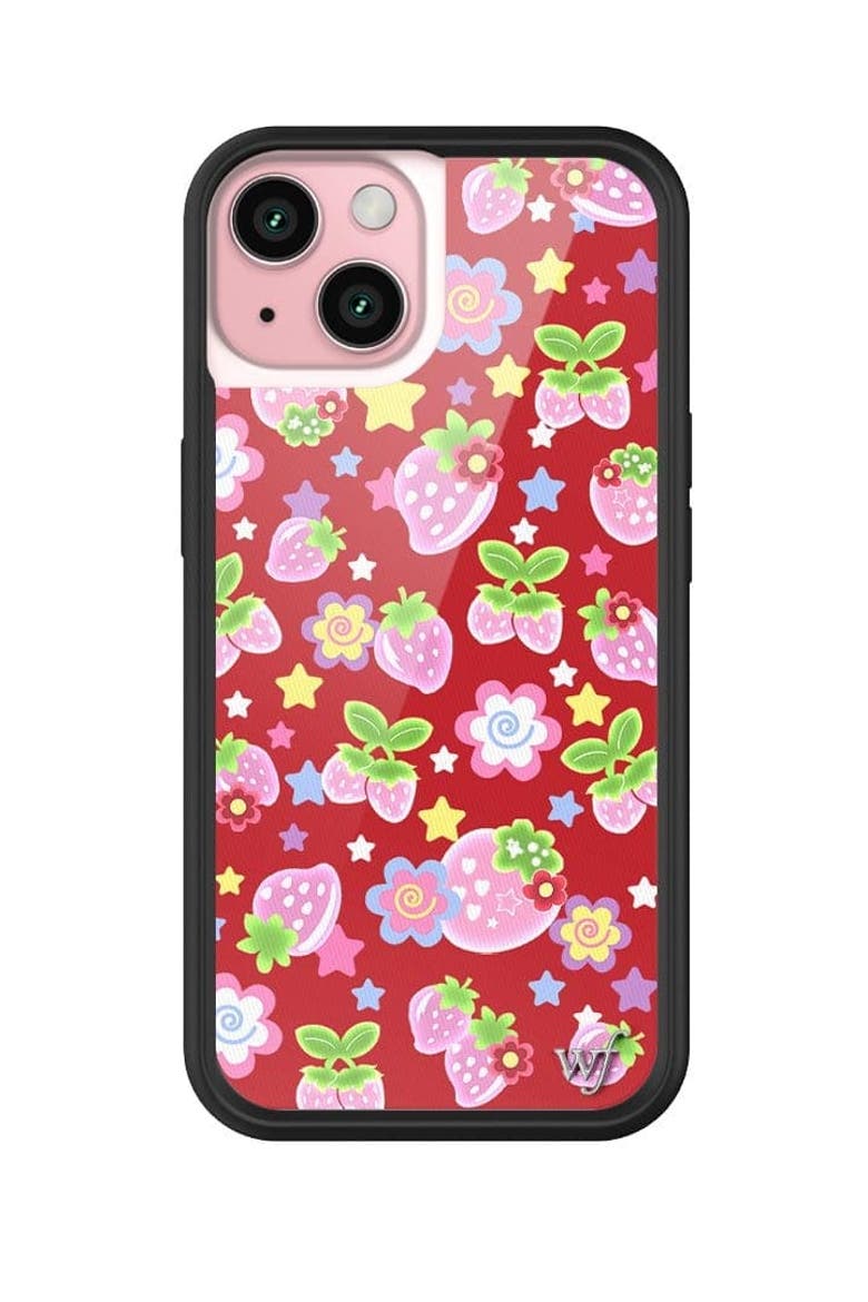 Star-Berries iPhone Case, Alternate, color, Red