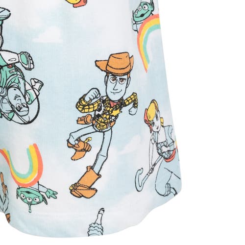 Disney Sleeveless Skater Romper In Multi