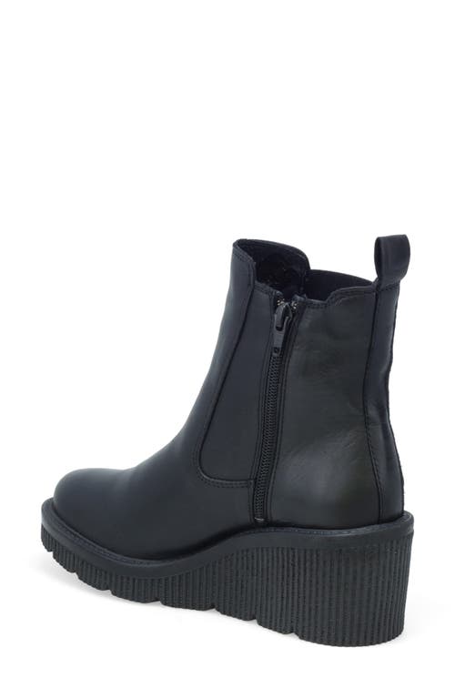 Miz Mooz Averie Platform Wedge Bootie In Blue