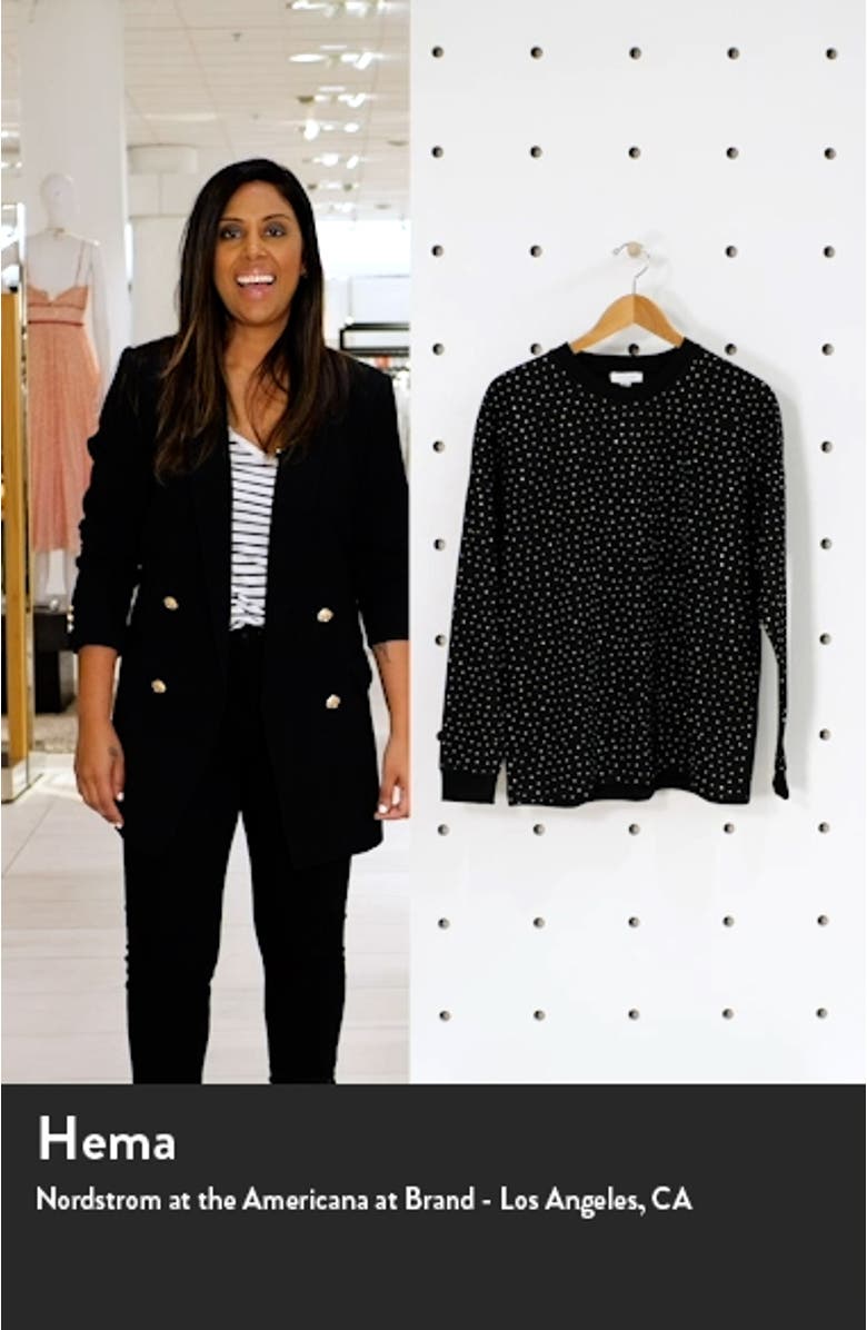 Diamante Oversize Sweatshirt, sales video thumbnail