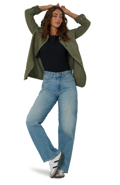 Lee Rider™ Loose Straight Leg Jeans In Blue