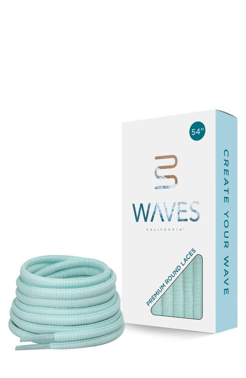 Waves California 54-inch Premium Round Shoelaces