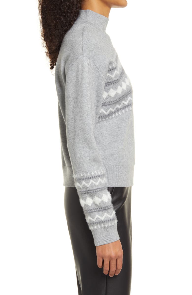 Halogen<sup>®</sup> Mock Neck Sweater, Alternate, color,