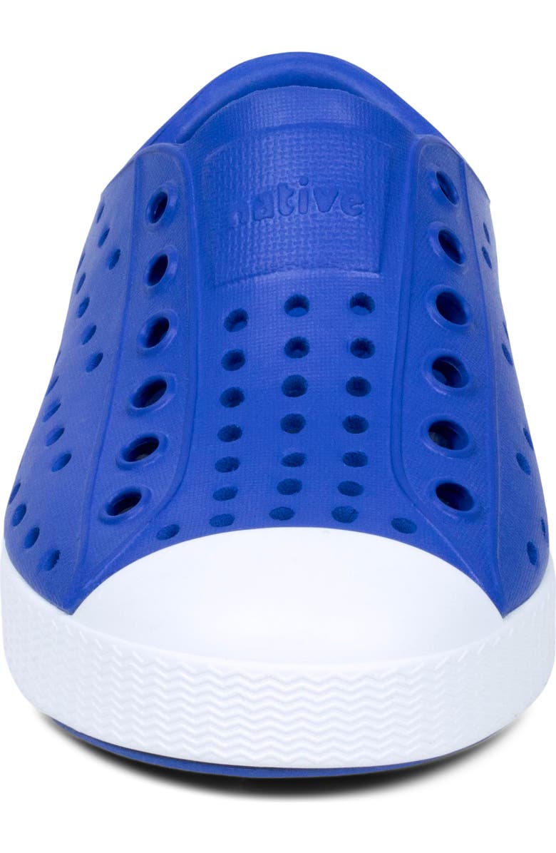 Native Shoes Jefferson Water Friendly Slip-On Sneaker, Alternate, color, Ultra Violet Blue/Shellwhite