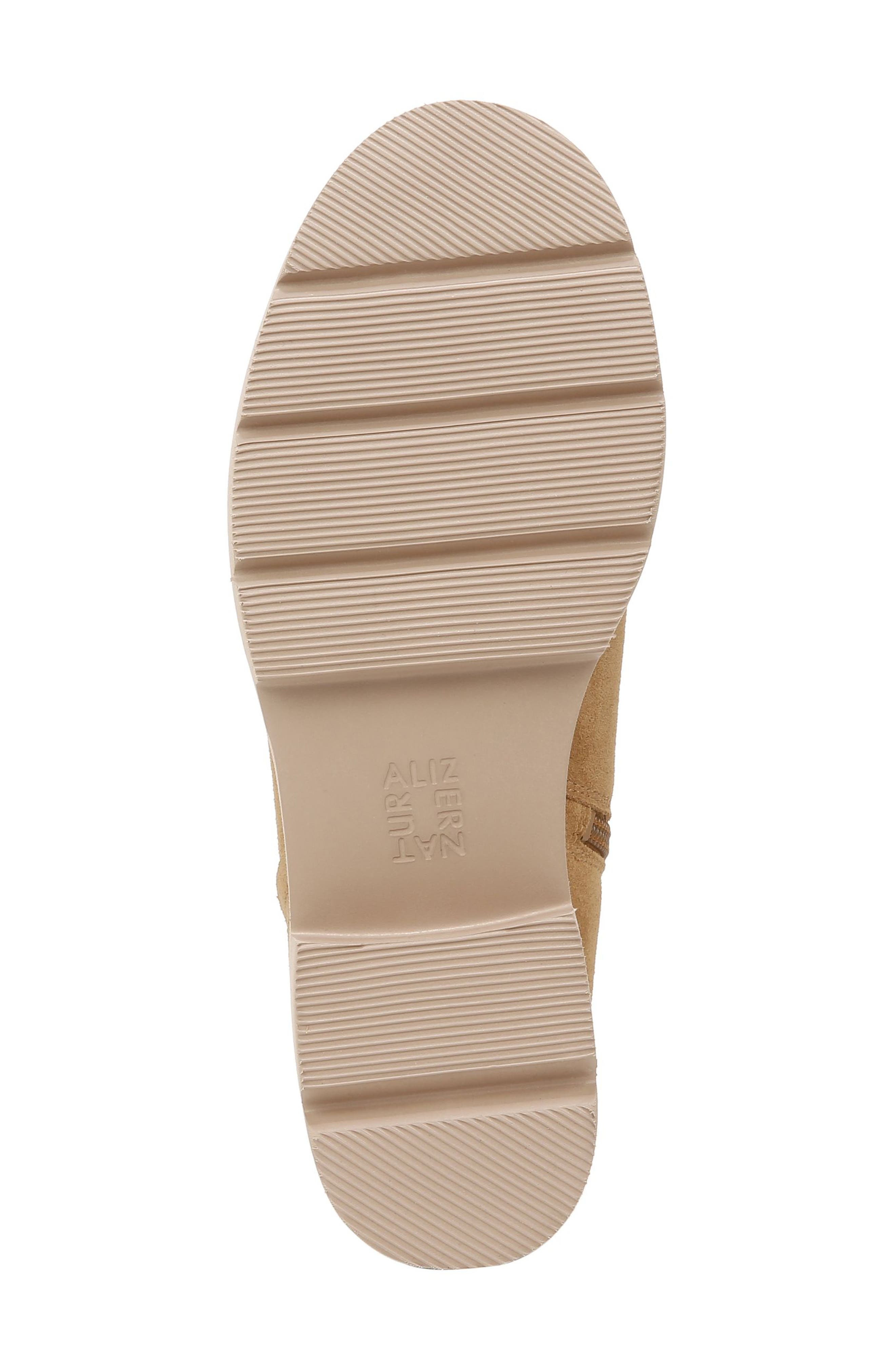 Darry Water Repellent Platform Bootie, Alternate, color, CARAMEL BROWN SUEDE