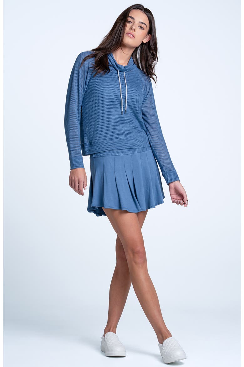 Chill Day Long Sleeve, Alternate, color, Steel Blue