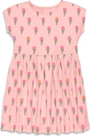 Primary Kids Backyard Dress In Ice Cream Cones