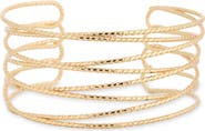 NORDSTROM RACK Textured Wire Cuff Bracelet