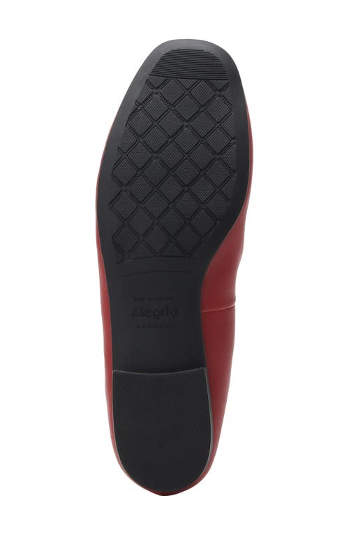 Alegria By Pg Lite Arielle Flat In Red