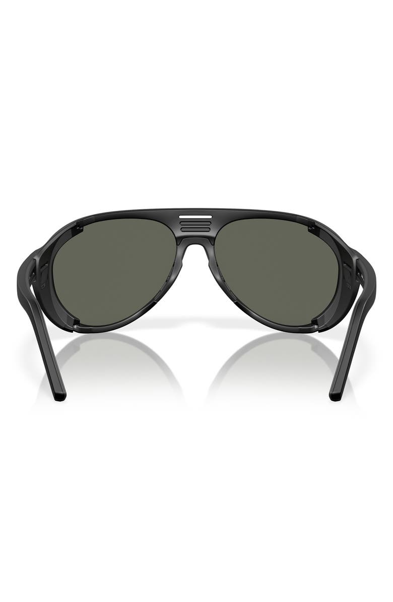 Costa Del Mar 59mm Polarized Pilot Sunglasses, Alternate, color, Matte Black/ Gray