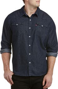 Levi's Big & Tall  Rinse Wash Denim Shirt