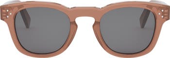 関税・送料込み＊CELINE＊CL40273U BOLD3 DOTS サングラス CELINE Bold 3 Dots 49mm Square Sunglasses | Nordstrom