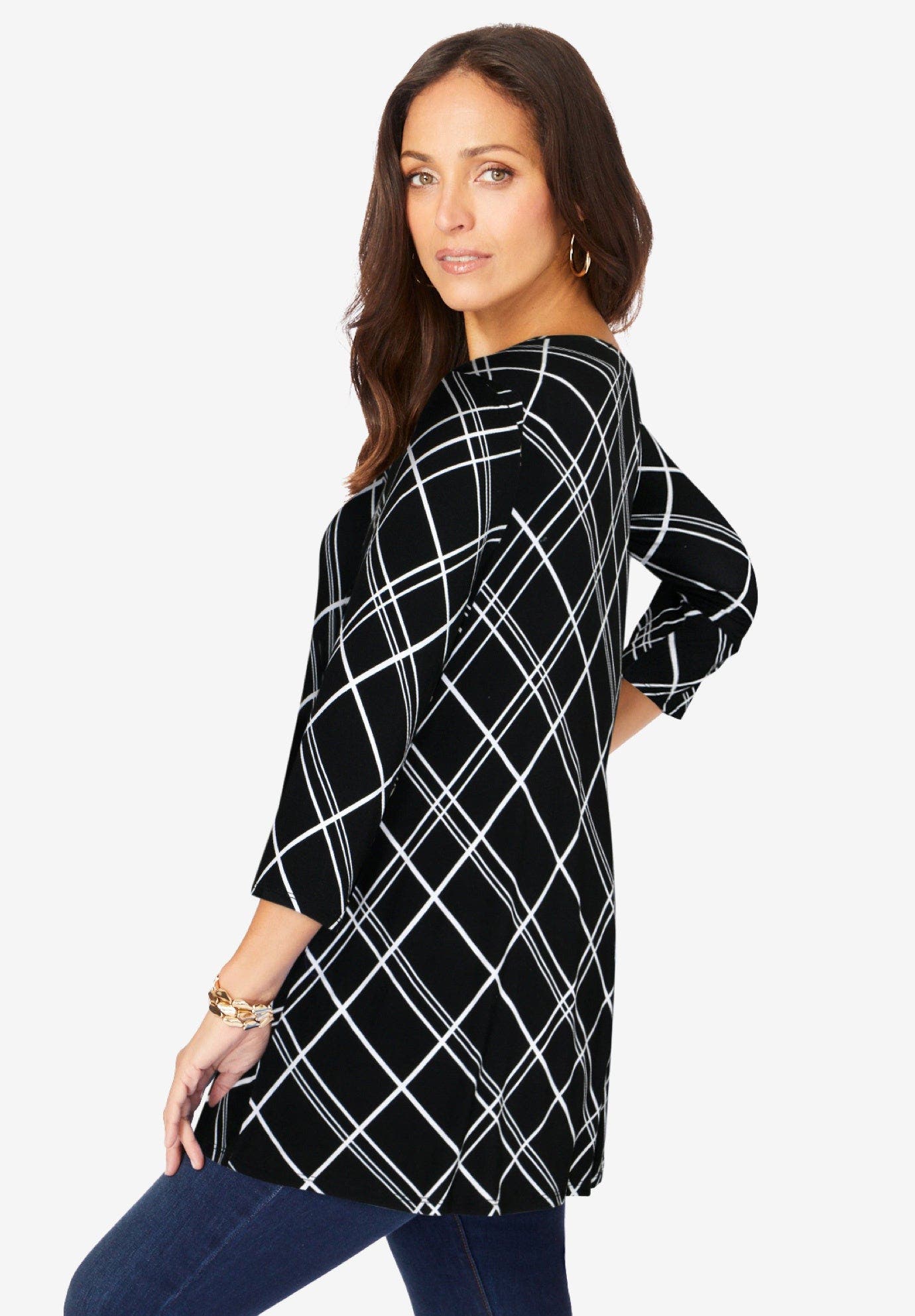 Stretch Knit Swing Tunic - image 4