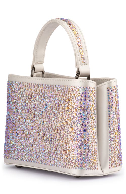 Olga Berg Daniel Hotfix Top Handle Bag In Multi