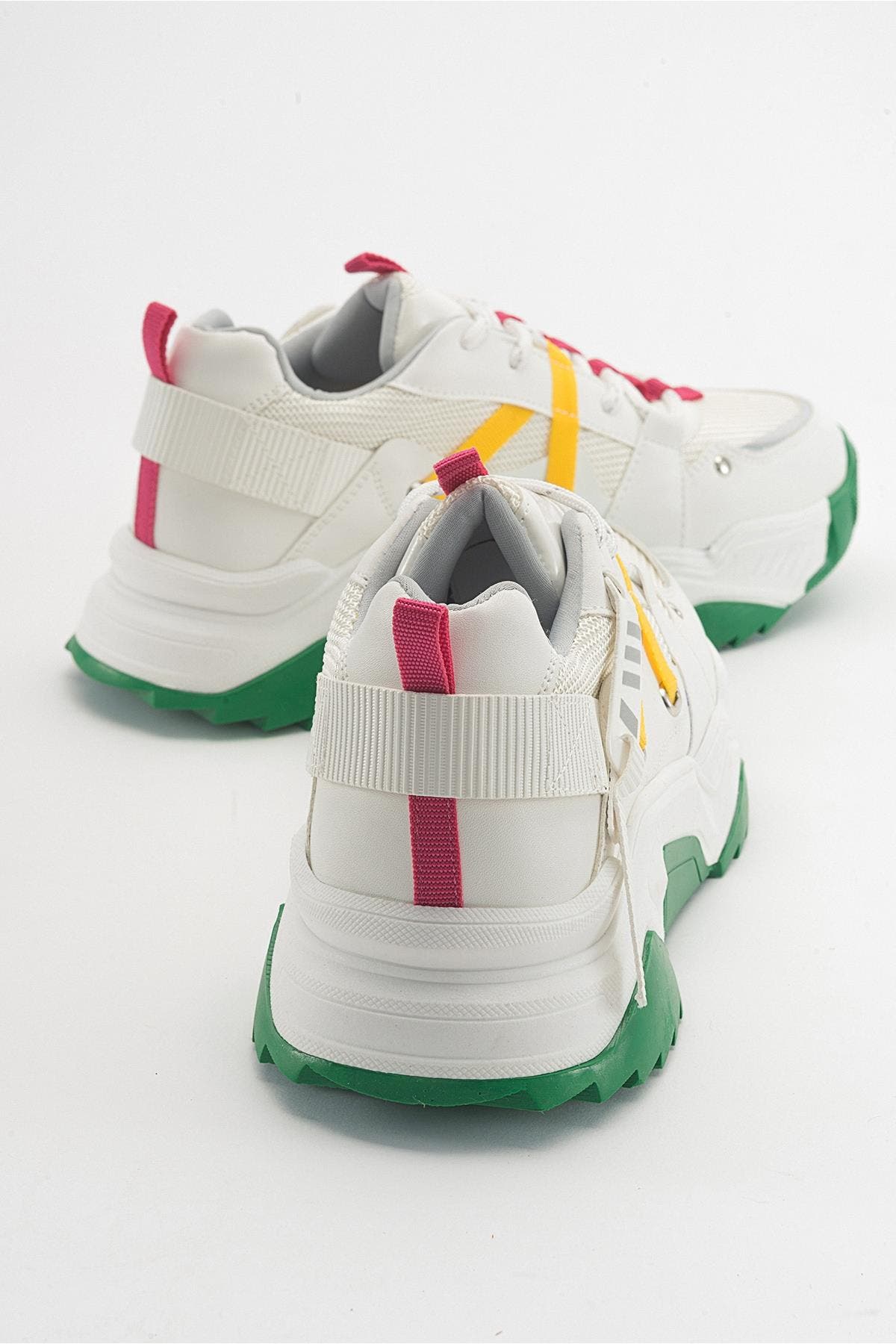 Maggie Sport Sneakers, Alternate, color, White Fuchsia Faux Leather