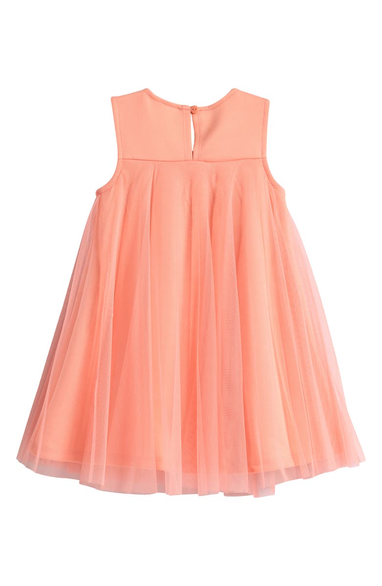 Iris & Ivy Kids' Bow Party Dress, Alternate, color, Light Orange