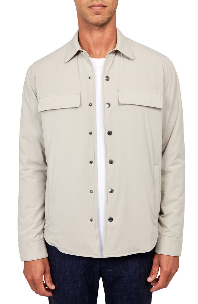 W.R.K Padded Shirt Jacket, Main, color, Stone