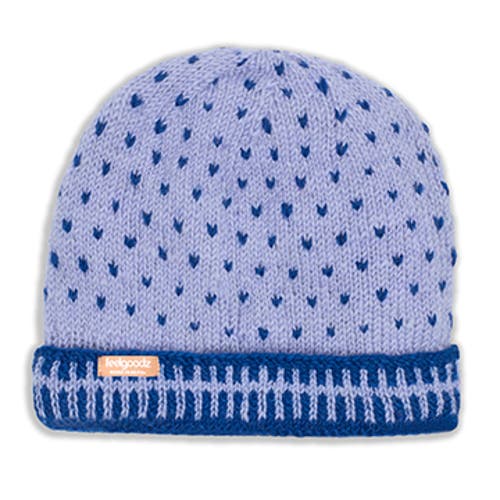 Feelgoodz Artisan Hand-knit Appalachian Cap In Blue