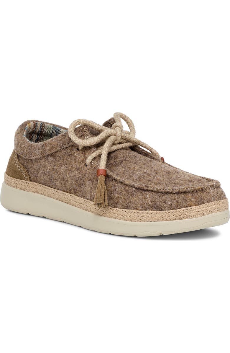 Sanuk Shaka Lite 2 SL Wool Blend Sneaker, Main, color, Tan