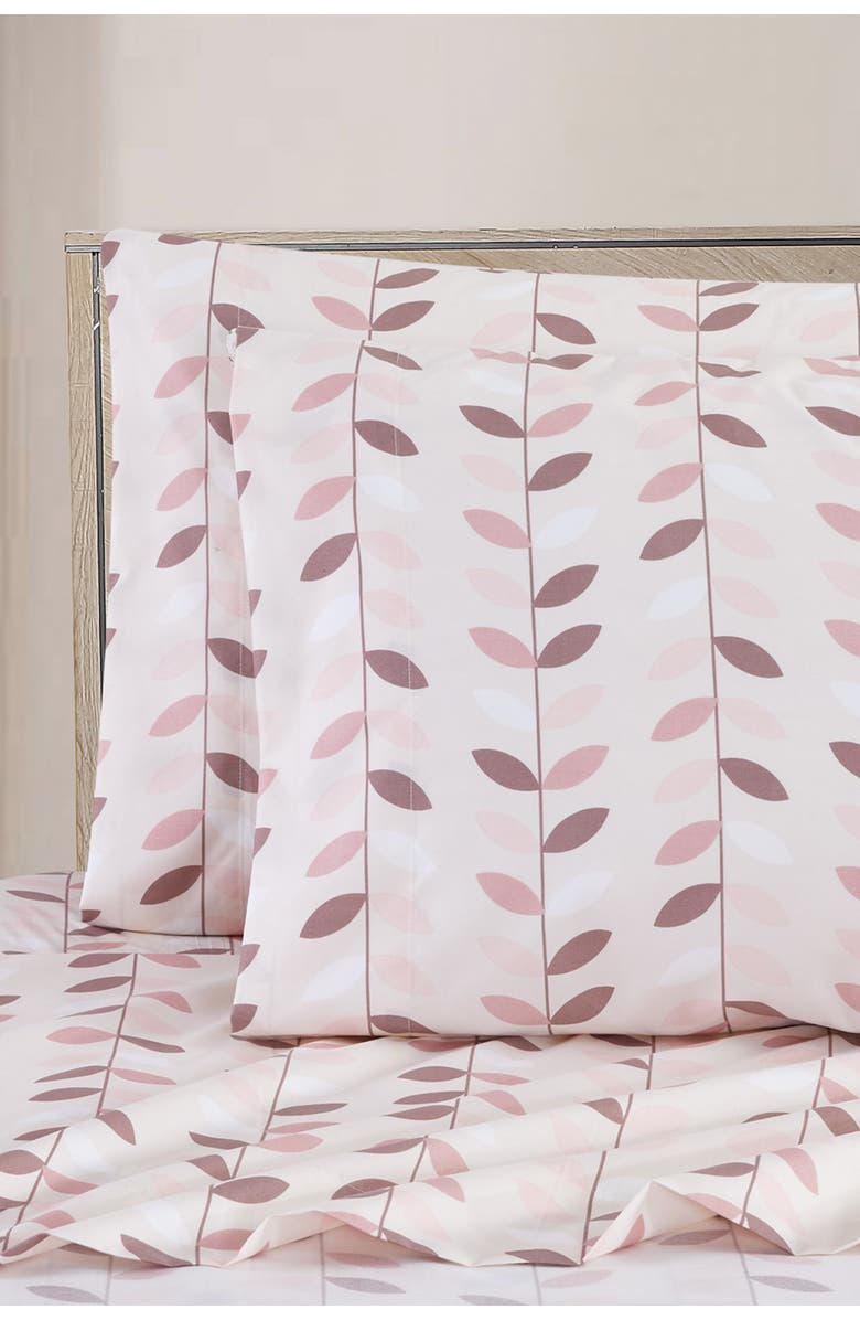 MELANGE HOME Petal Blush King Sheet Set, Alternate, color, 