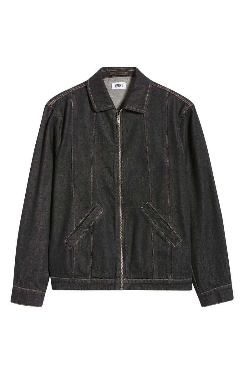 KROST Denim Combo Jacket, Alternate, color, Black