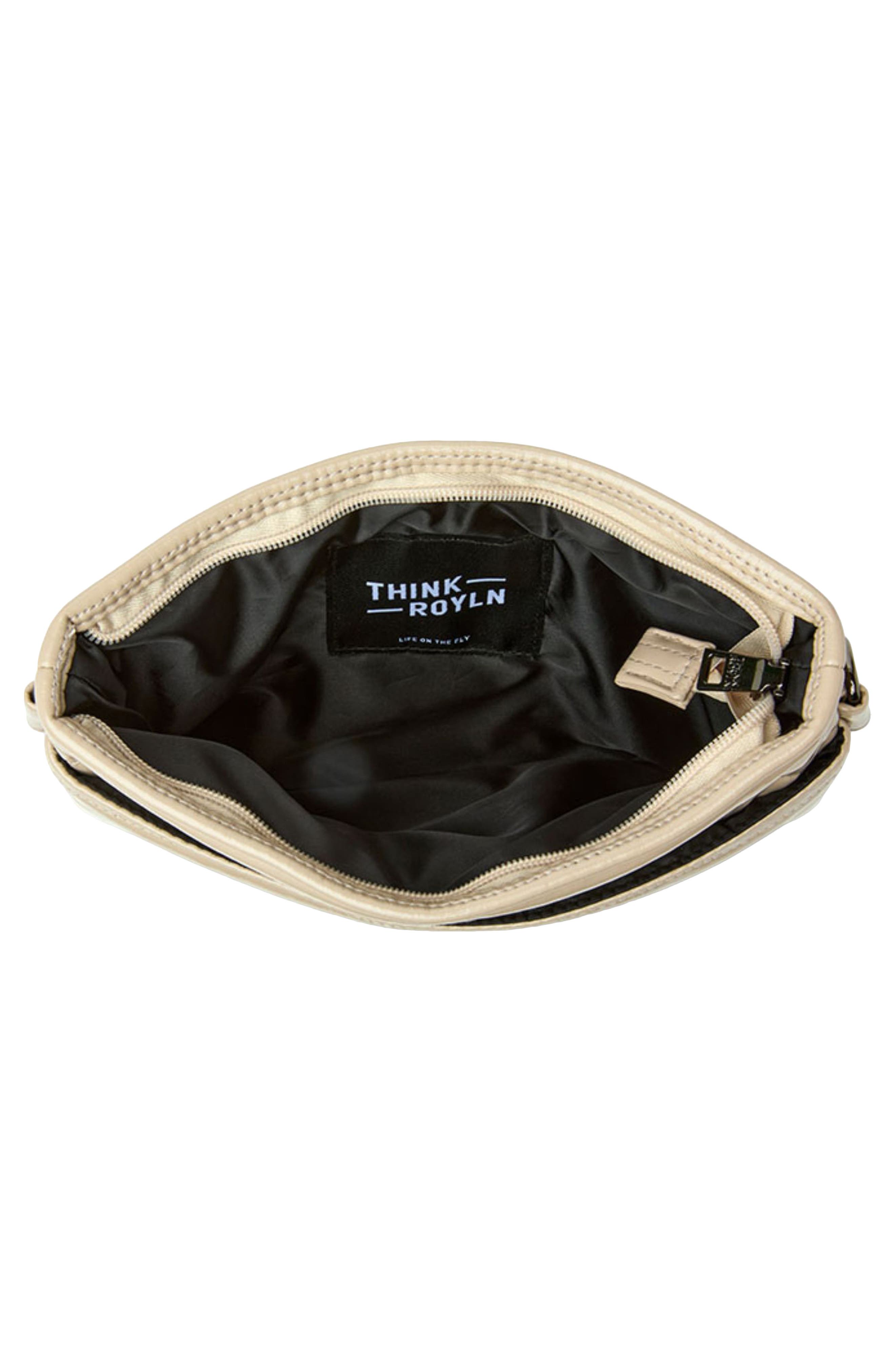 THINK ROYLN Bum Bag 2.0, Alternate, color, Blonde Patent D
