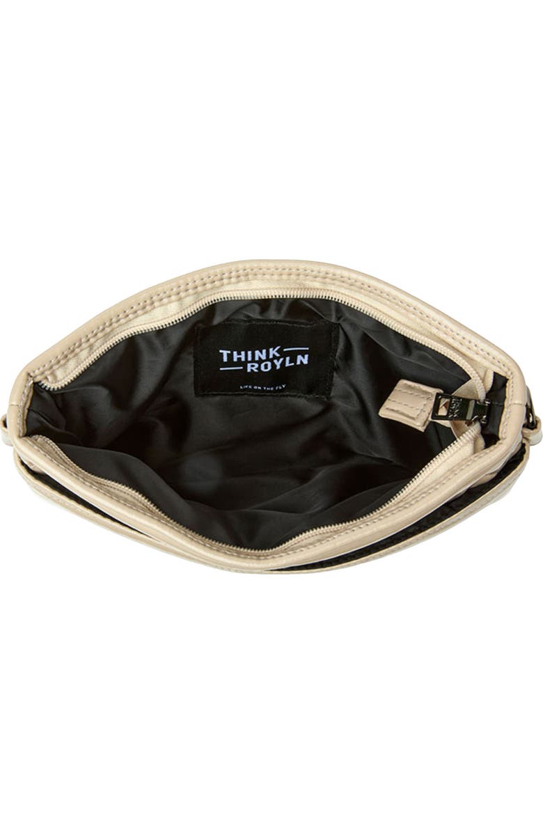 THINK ROYLN Bum Bag 2.0, Alternate, color, Blonde Patent D