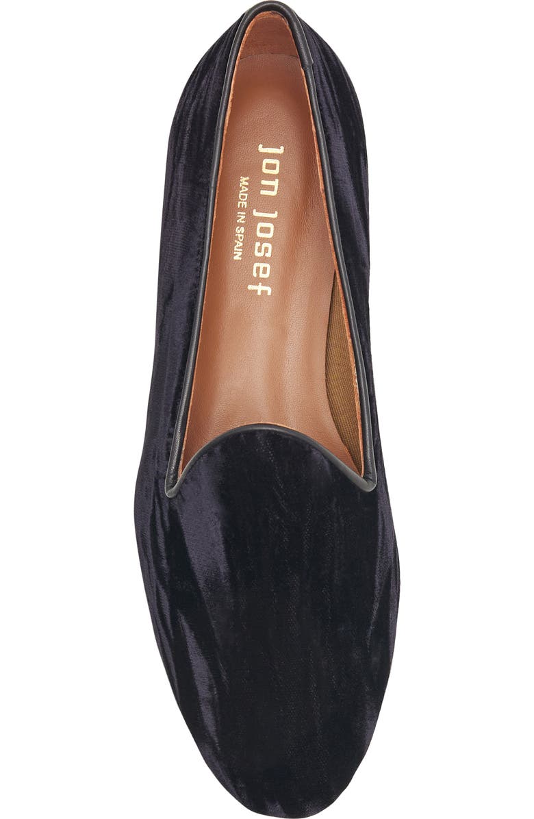 Jon Josef Gatsby Bow Velvet Venetian Loafer, Alternate, color,