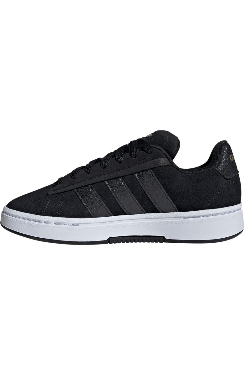 adidas Grand Court Alpha Sneaker, Alternate, color, Core Black/ Black/ White