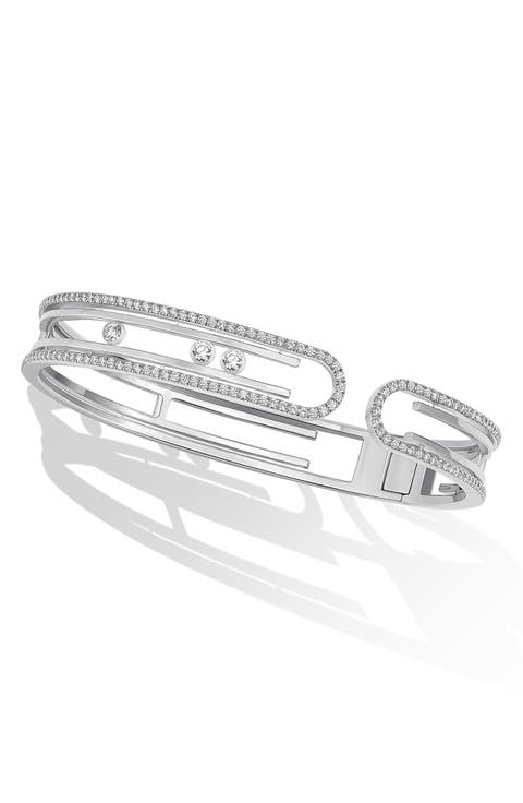 Move 10th Diamond Bangle Bracelet