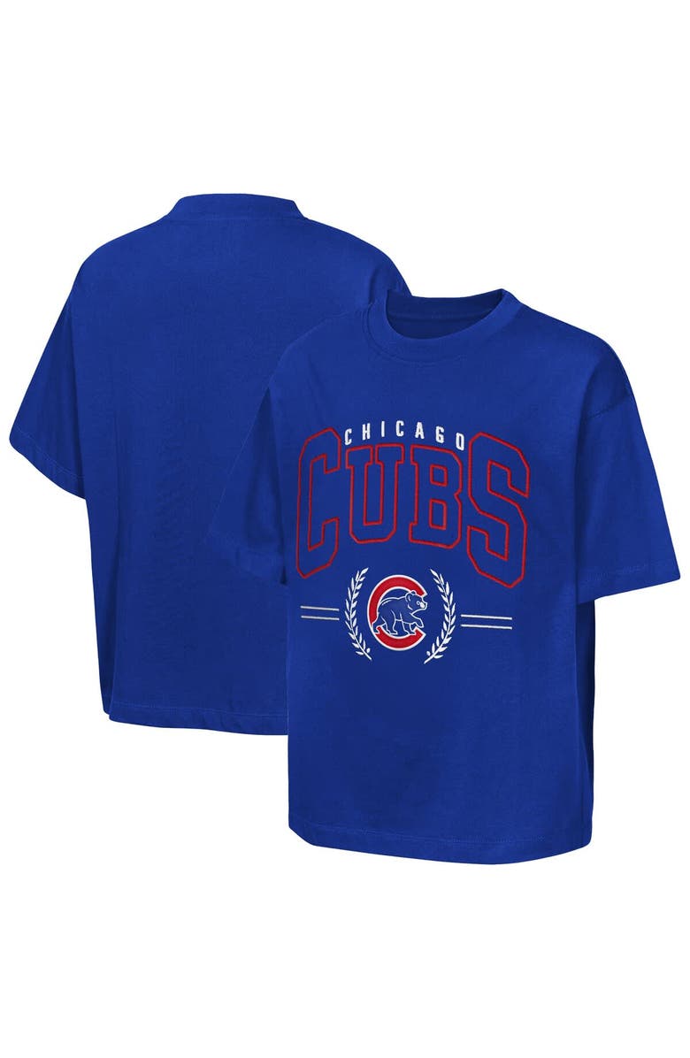 Outerstuff Youth Outerstuff  Royal Chicago Cubs Premium World Class T-Shirt, Main, color, Royal