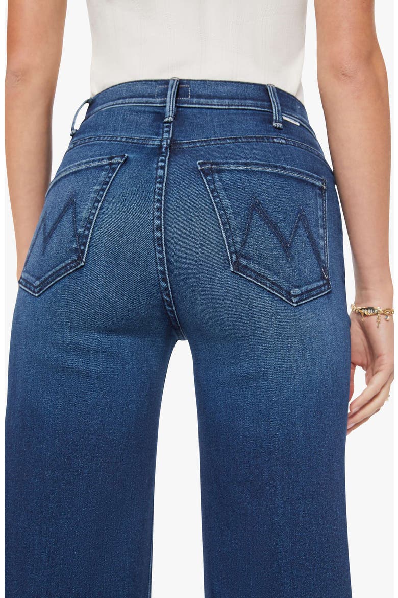 The Hustler Roller Sneak High Waist Wide Leg Jeans, Alternate, color, HOMECOMING HIGH