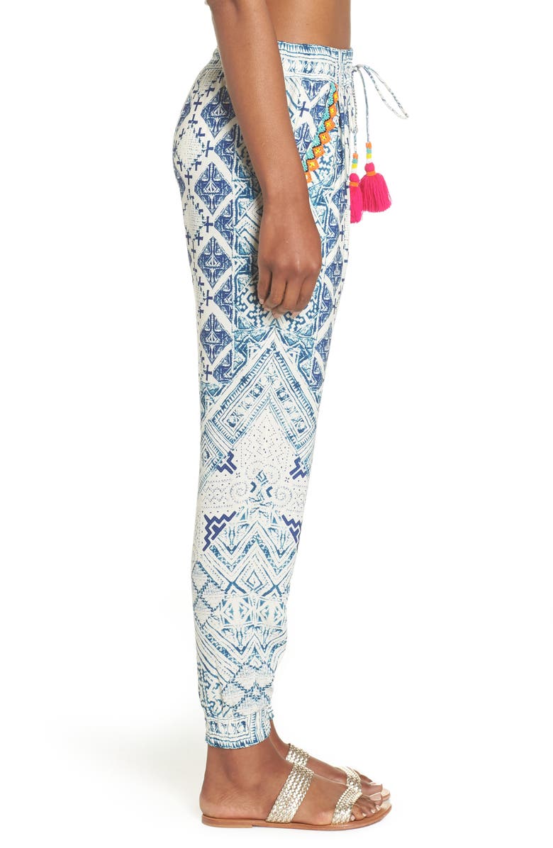 Hemant & Nandita Tasseled Cover-Up Pants, Alternate, color, 