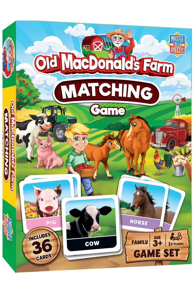 Old MacDonald's Farm Matching Game, Main, color, Multicolor