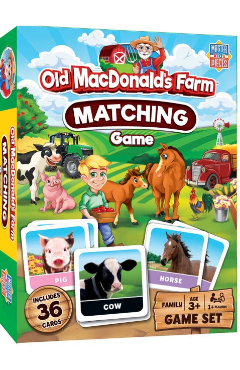 Old MacDonald's Farm Matching Game