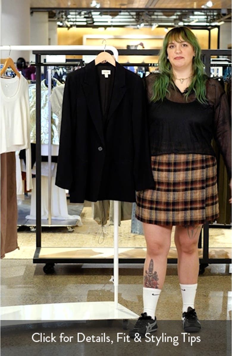 Relaxed Fit Blazer, sales video thumbnail