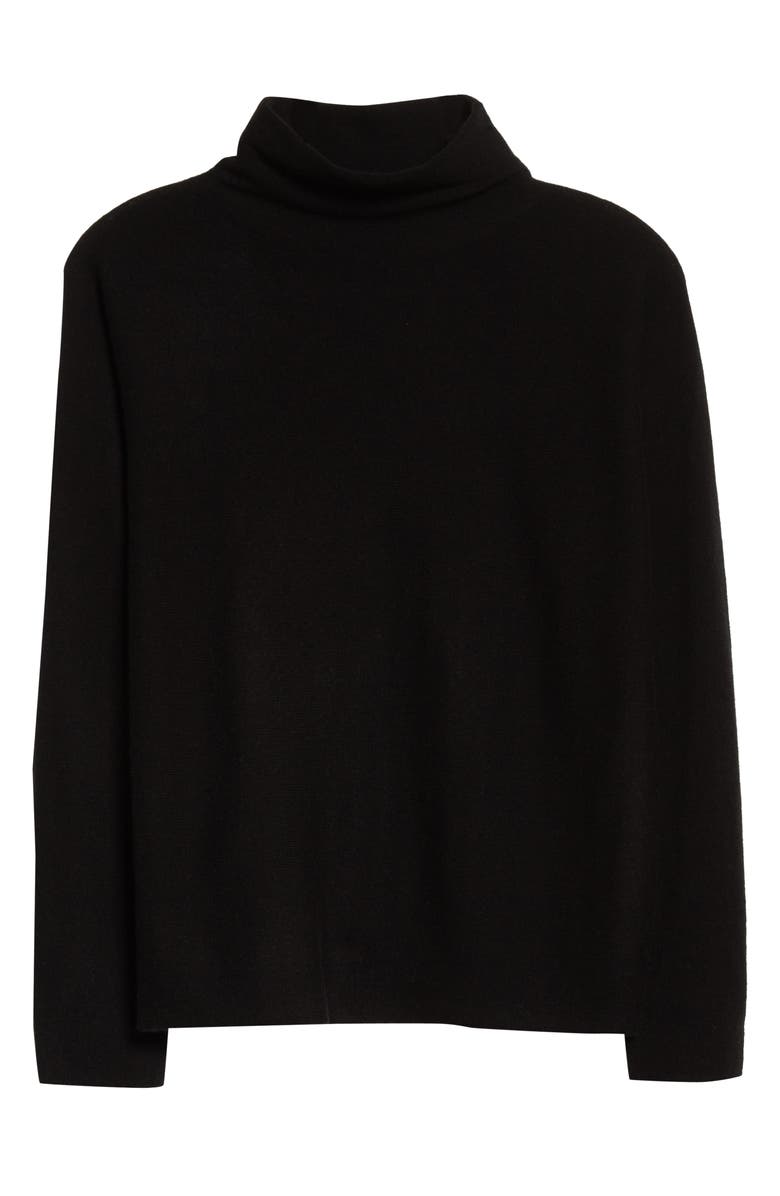 Vince Trimless Wool & Cashmere Mock Neck Sweater, Alternate, color,