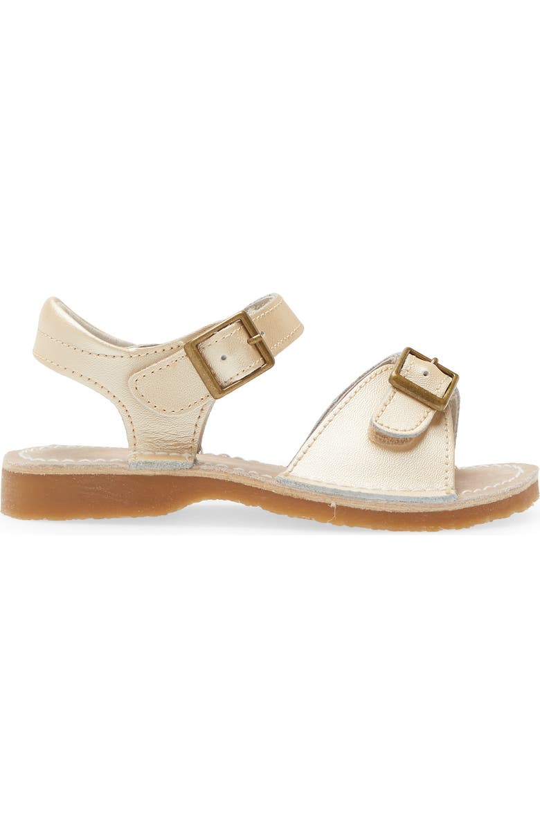 L'AMOUR Kids' Olivia Buckle Sandal, Alternate, color, Champagne