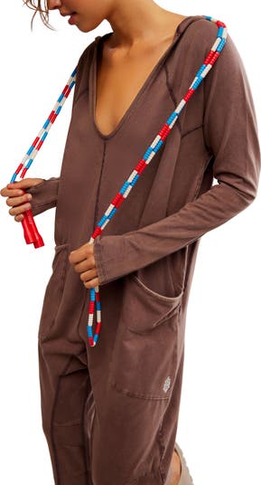 FP Movement Hot Shot Long Sleeve Stretch Cotton Jumpsuit