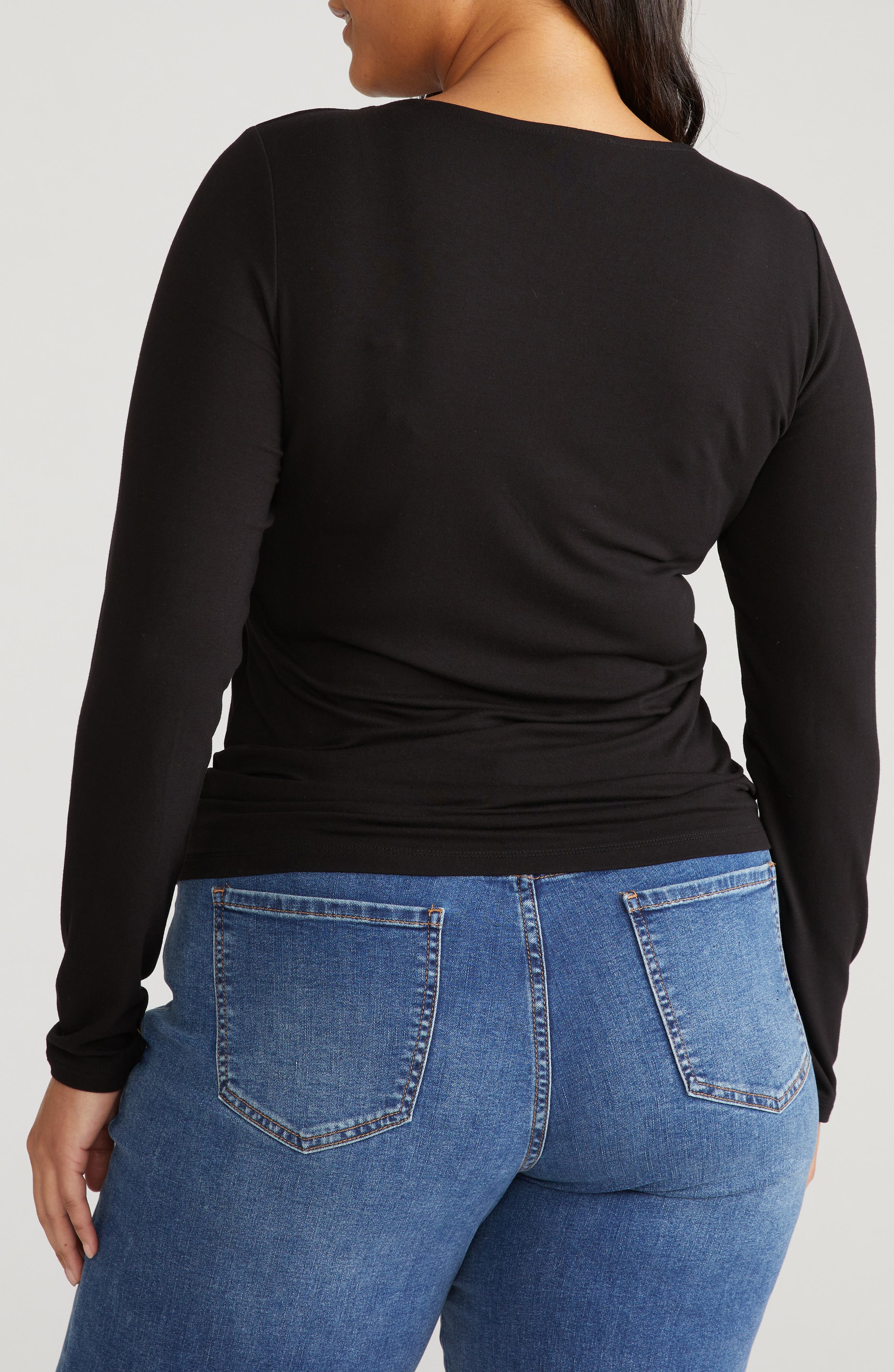 Valentine Liquid Jersey Top - image 2