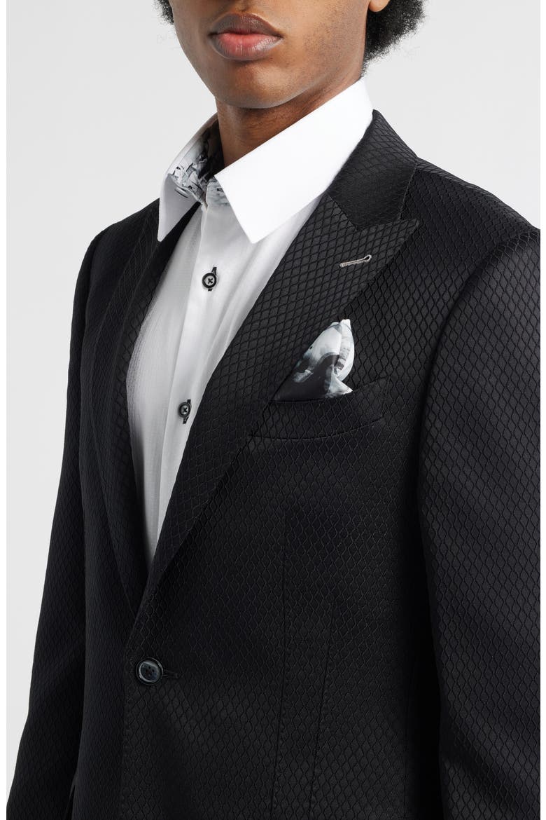 Sinai Collection Sport Coat, Alternate, color, BLACK
