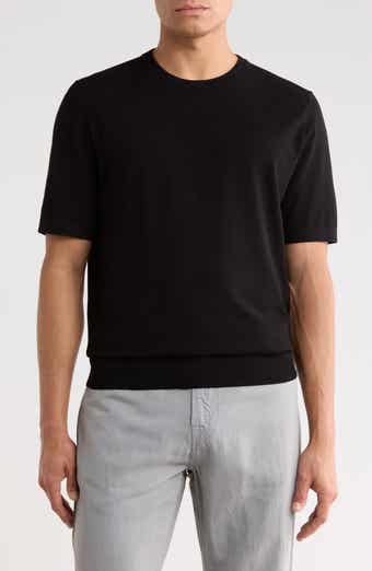 Crewneck Knit T-Shirt