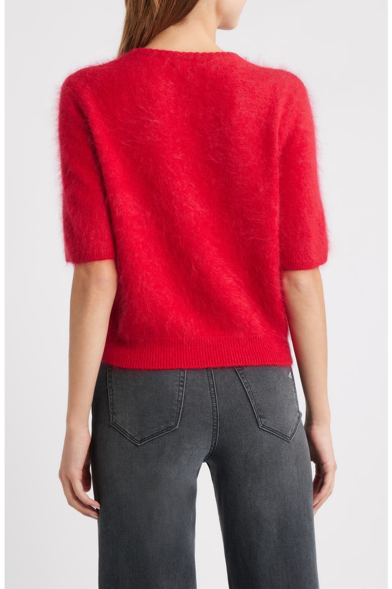Jada Brushed Cashmere Sweater, Alternate, color, RED