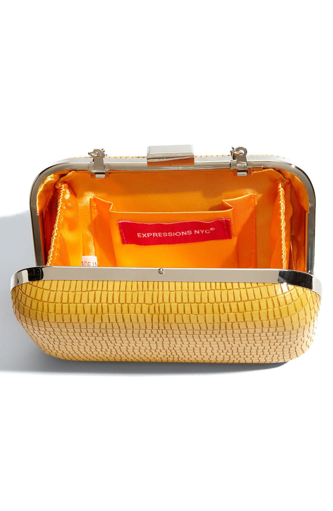Box Clutch, Alternate, color, YELLOW