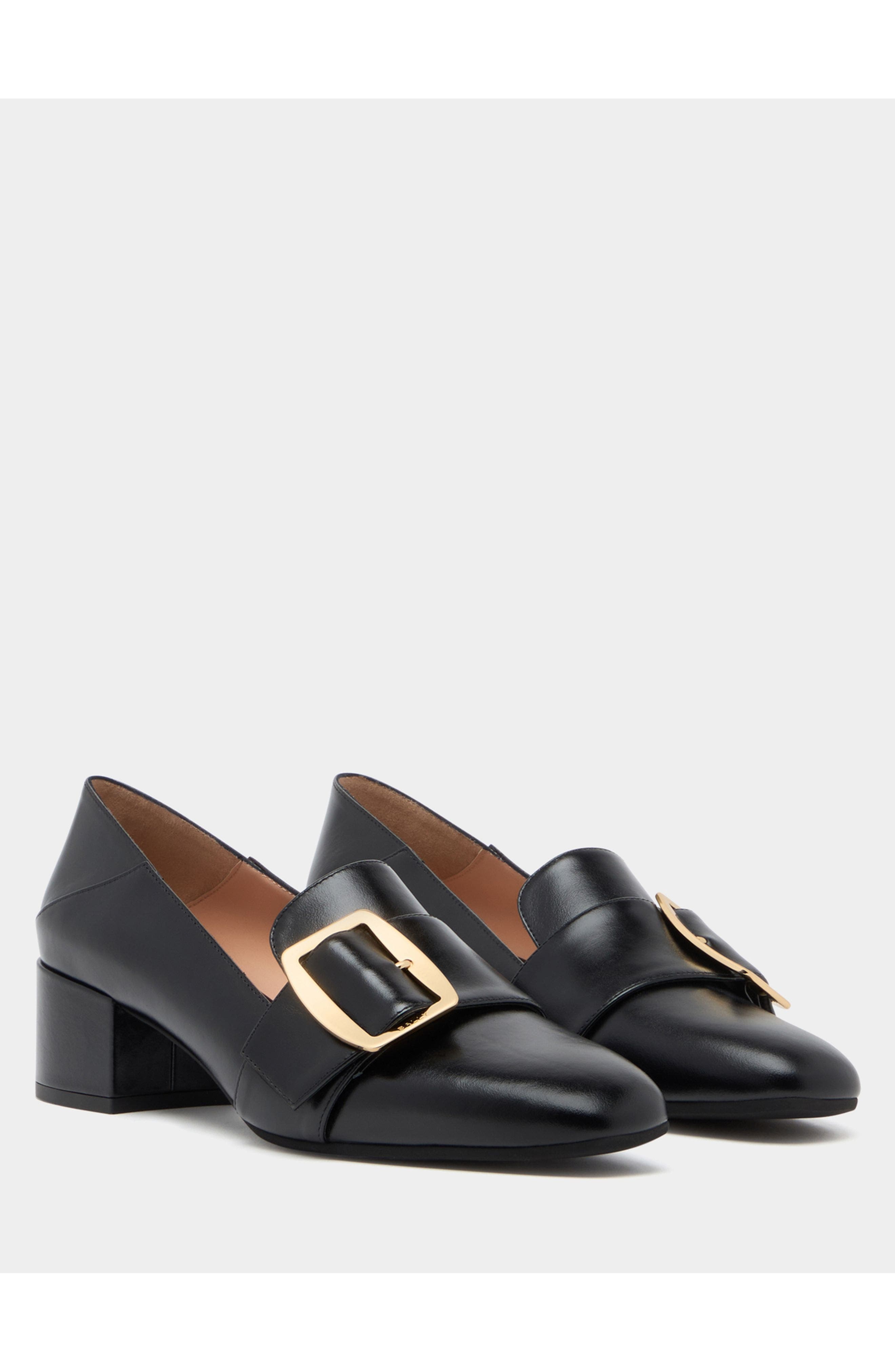Bally Boucle Pump, Alternate, color, Black