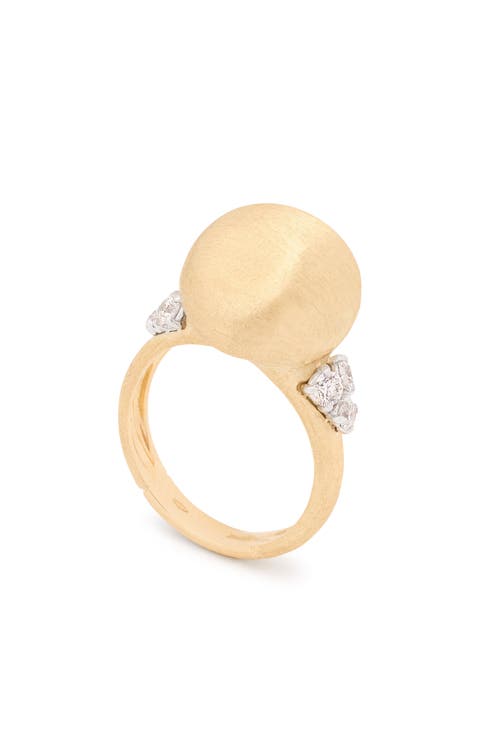 18k Gold & Diamond Ring