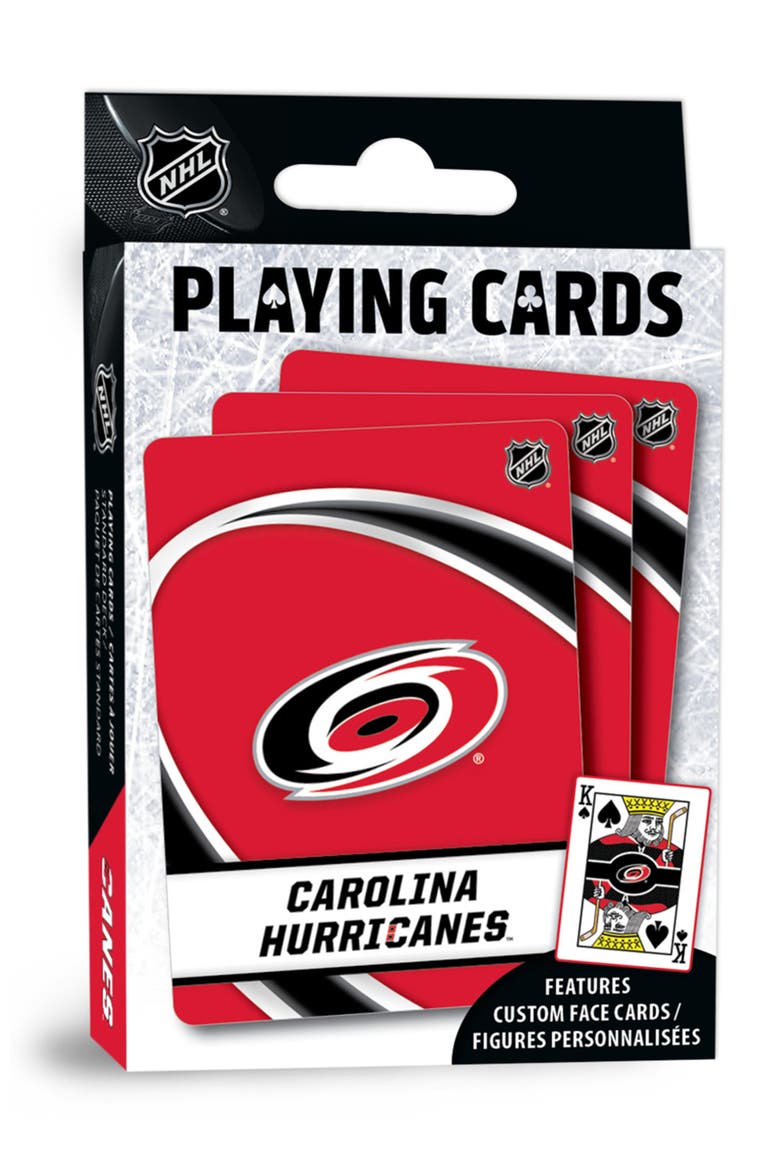 Carolina Hurricanes Playing Cards, Main, color, Multicolor