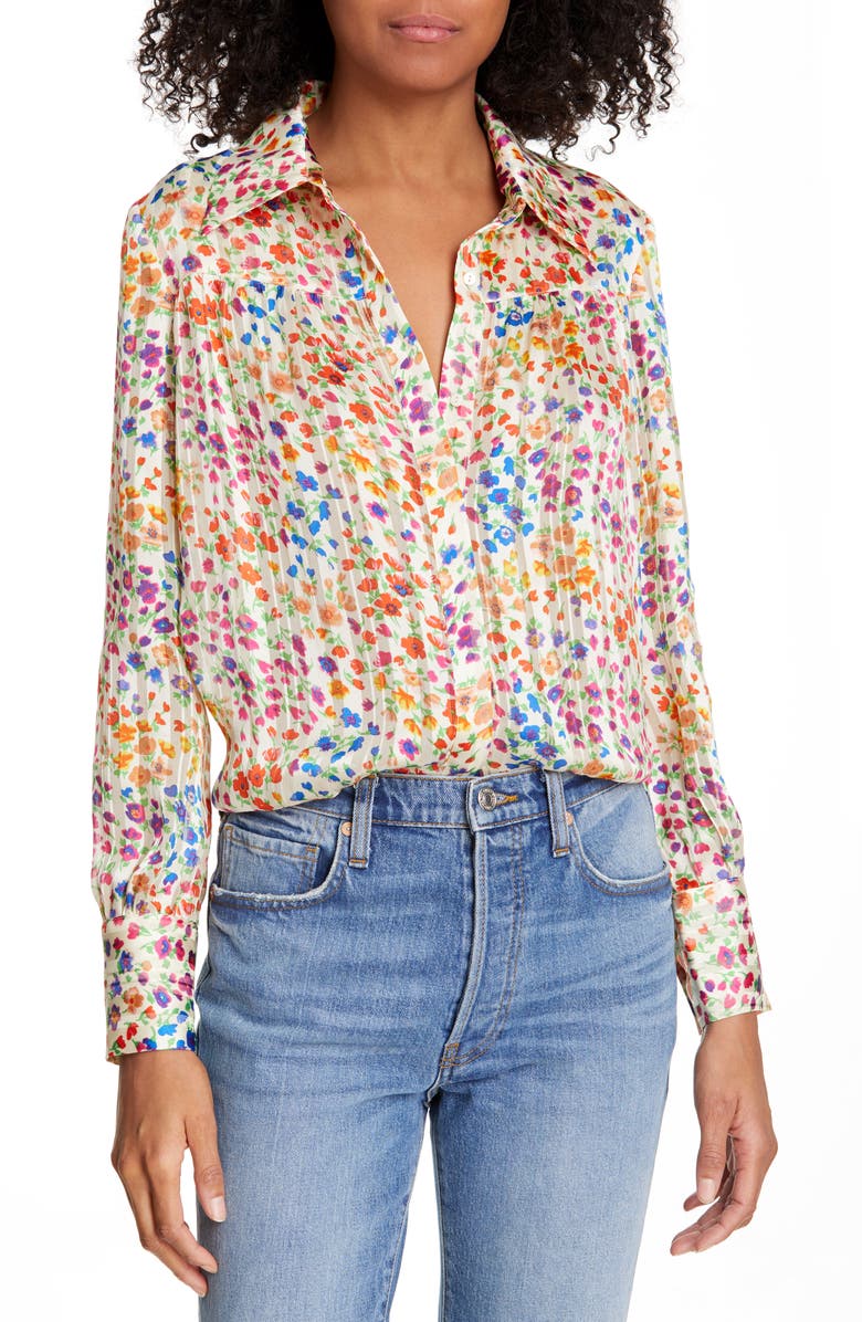 ba&sh Rive Shirt, Main, color, 