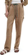 rag & bone Atlas Linen Drawstring Carpenter Pants