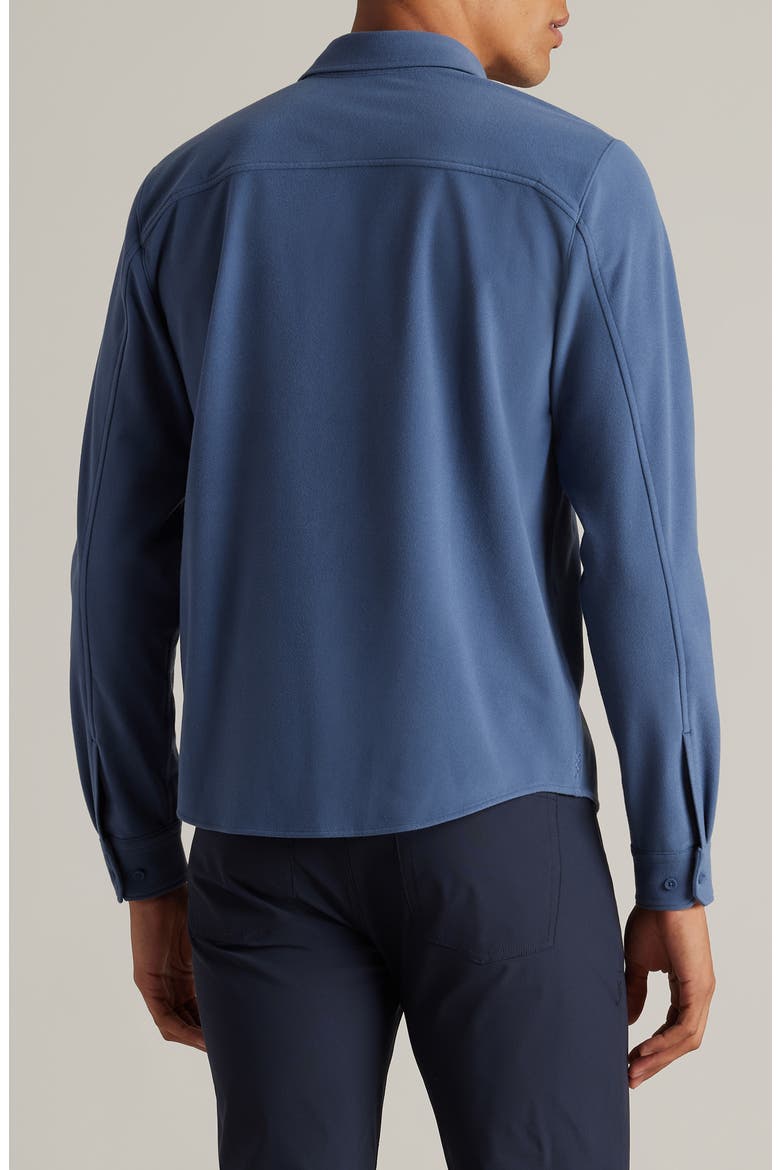 Stowaway Overshirt, Alternate, color, VINTAGE INDIGO